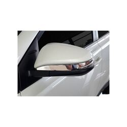 Omtec TOYOTA RAV 2 SUV 2013+ ΚΑΠΑΚΙΑ ΚΑΘΡΕΦΤΩΝ ΧΡΩΜΙΟΥ 2 ΤΕΜ. ΜΕΤΑΛΛΙΚΑ