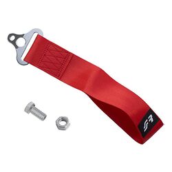 Simoni Racing ΙΜΑΝΤΑΣ ΡΥΜΟΥΛΚΙΣΗΣ TOW STRAP 26cm 3000kg MAX ΚΟΚΚΙΝΟΣ
