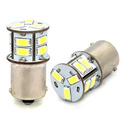 M-Tech P21W 12V BA15s LED 13xSMD5630 ΛΕΥΚΟ (ΜΟΝΟΠΟΛΙΚΟ) 1ΤΕΜ.