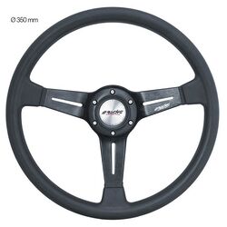Simoni Racing ΤΙΜΟΝΙ SLAG ΜΑΥΡΟ 350mm