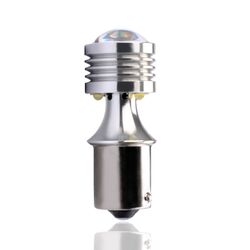 M-Tech P21W 12V BA15s LED 4xCREE PREMIUM ΛΕΥΚΟ (ΜΟΝΟΠΟΛΙΚΟ) 1ΤΕΜ. M-TECH