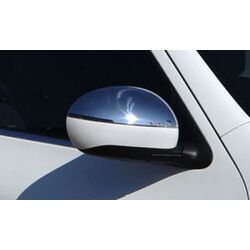 Omtec NISSAN JUKE SUV F15 2011-2014 ΚΑΠΑΚΙΑ ΚΑΘΡΕΦΤΩΝ ΧΡΩΜΙΟΥ 2 ΤΕΜ. ΜΕΤΑΛΛΙΚΑ ΒΟΥΡΤΣΑ