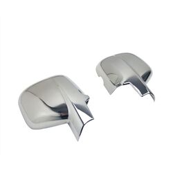 Omtec CITROEN BERLINGO 12+/JUMPY/SPACE TOURER/PEUGEOT EXPERT/PARTNER ΚΑΠΑΚΙΑ ΚΑΘΡΕΦΤΩΝ ΧΡΩΜΙΟ ΣΑΤΙΝΕ 2ΤΕΜ.ΠΛΑΣΤΙΚΑ
