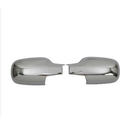 Omtec RENAULT MEGANE 3/4/5D 2004-2010 / RENAULT SCENIC II MPV 2003-2009 ΚΑΠΑΚΙΑ ΚΑΘΡΕΦΤΩΝ ΧΡΩΜΙΟΥ 2 ΤΕΜ. ΠΛΑΣΤΙΚΑ