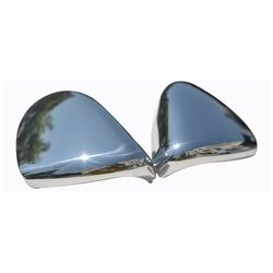 Omtec VW GOLF 6 3/5D/SW 2010-2013/ VW TOURAN MPV 2010+ ΚΑΠΑΚΙΑ ΚΑΘΡΕΦΤΩΝ ΧΡΩΜΙΟΥ 2 ΤΕΜ. ΜΕΤΑΛΛΙΚΑ