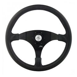 Luisi ΤΙΜΟΝΙ MARINA 390mm ΤΡΙΑΚΤΙΝΟ ΜΑΥΡΟ LUISI