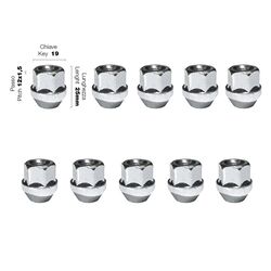 Simoni Racing ΠΑΞΙΜΑΔΙ ΚΩΝΙΚΟ 12χ1,50 (25mm) (19) 10ΤΕΜ.