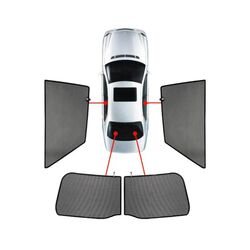 CarShades OPEL MOKKA 5D 2012+ 4τεμ. Κουρτινάκια Μαρκέ CarShades