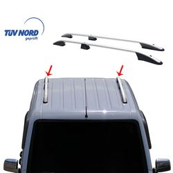 FORD CONNECT 02-14 ΠΑΡΑΛΛΗΛΕΣ ΜΠΑΡΕΣ ΟΡΟΦΗΣ ΑΛΟΥΜΙΝΙΟΥ L2 ΑΣΗΜΙ (ΜΟΝΟ ΔΙΑΚΟΣΜΗΤΙΚΕΣ)