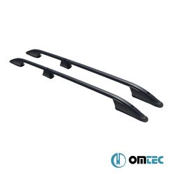 FORD CONNECT 02-14 ΠΑΡΑΛΛΗΛΕΣ ΜΠΑΡΕΣ ΟΡΟΦΗΣ ΑΛΟΥΜΙΝΙΟΥ L2 ΜΑΥΡΕΣ (ΜΟΝΟ ΔΙΑΚΟΣΜΗΤΙΚΕΣ)