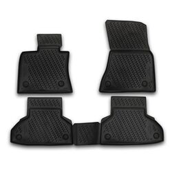 Novline BMW X6 F16 2014> ΜΑΡΚΕ ΠΑΤΑΚΙΑ ΣΕ ΣΚΑΦΗ NOVLINE (MΑΥΡΟ) - 4 ΤΕΜ.