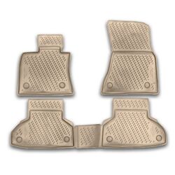 Novline BMW X6 F16 2014> ΜΑΡΚΕ ΠΑΤΑΚΙΑ ΣΕ ΣΚΑΦΗ NOVLINE (ΜΠΕΖ) - 4 ΤΕΜ.