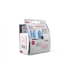 M-Tech HB3 12V 65W P20d POWERTEC ULTRA WHITE 2ΤΕΜ. M-TECH