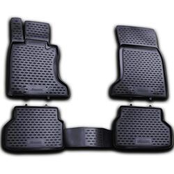 Novline BMW ΣΕΙΡΑ 5 2002/2009 SEDAN ΜΑΡΚΕ ΠΑΤΑΚΙΑ ΣΕ ΣΚΑΦΗ NOVLINE (ΜΑΥΡΟ) - 4 ΤΕΜ.