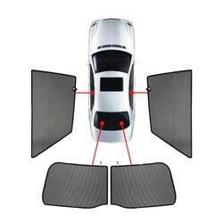 CarShades TOYOTA C-HR 5D 2017> ΚΟΥΡΤΙΝΑΚΙΑ ΜΑΡΚΕ (4 ΤΕΜ.)