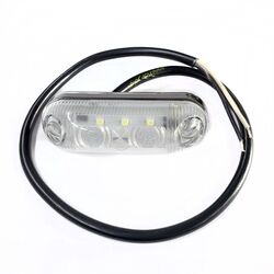 M-Tech ΦΩΣ ΟΓΚΟΥ LD370 12/24V 3LED ΛΕΥΚΟ 8 x 2,5 -1ΤΕΜ.