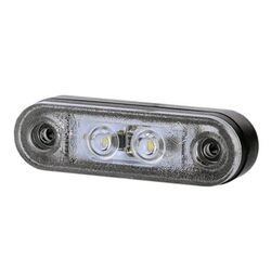 M-Tech ΦΩΣ ΟΓΚΟΥ LD956 12/24V 2LED HORPOL ΛΕΥΚΟ (7,9 x 2,4 cm) -1ΤΕΜ.