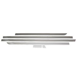 S-dizayn MERCEDES VITO W447 2014> L1,L2 (MONH ΠΟΡΤΑ ΠΙΣΩ) ΔΙΑΚΟΣΜΗΤΙΚΗ ΦΑΣΑ ΠΟΡΤΑΣ ΧΡΩΜΙΟ ΜΕΤΑΛΛΙΚΗ 6 ΤΕΜ.