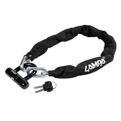 Lampa ΑΝΤΙΚΛΕΠΤΙΚΗ ΚΟΥΛΟΥΡΑ ATROX ΜΕ ΥΦΑΣΜΑ ΜΑΥΡΗ ΜΕ ΕΞΩΤΕΡΙΚΗ ΚΛΕΙΔΑΡΙΑ 90cm 10mm (2 ΚΛΕΙΔΙΑ)