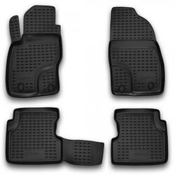 Novline FORD FOCUS II 2004>2011 ΜΑΡΚΕ ΠΑΤΑΚΙΑ ΣΕ ΣΚΑΦΗ NOVLINE (ΜΑΥΡΟ) - 4 ΤΕΜ.