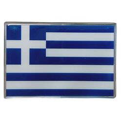 Race Axion GREECE ΑΥΤΟΚΟΛΛΗΤΗ ΕΛΛΗΝΙΚΗ ΣΗΜΑΙΑ 10 X 6,8 cm ΜΠΛΕ/ΛΕΥΚΟ/ΧΡΩΜΙΟ ΜΕ ΕΠΙΚΑΛΥΨΗ ΕΠΟΞΕΙΔΙΚΗΣ ΡΥΤΙΝΗΣ (ΥΓΡΟ ΓΥΑΛΙ) - 1 ΤΕΜ.