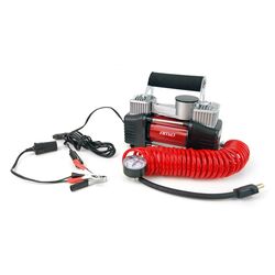 ΚΟΜΠΡΕΣΕΡ ΑΕΡΑ ΕΛΑΣΤΙΚΩΝ ΜΕΤΑΛΛΙΚΟ 12V 150psi 10bar ΜΕ ΦΙΣ ΑΝΑΠΤΗΡΑ & ΚΑΛΩΔΙΟ AMiO – 1 ΤΕΜ.