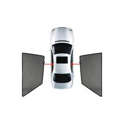 ΚΟΥΡΤΙΝΑΚΙΑ ΜΑΡΚΕ CAR SHADES ΓΙΑ KIA PICANTO 5D 2017> ΔΕΞΙΑ & ΑΡΙΣΤΕΡΑ ΠΙΣΩ ΠΛΑΙΝΑ - 2 ΤΕΜ.