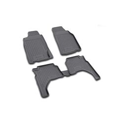 MITSUBISHI L200 4D 1996-2005 ΜΑΡΚΕ ΠΑΤΑΚΙΑ ΣΕ ΣΚΑΦΗ TPE ΛΑΣΤΙΧΟ ΣΕ ΜΑΥΡΟ ΧΡΩΜΑ NOVLINE - 4 ΤΕΜ.