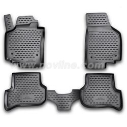 ΜΑΡΚΕ ΠΑΤΑΚΙΑ ΣΕ ΣΚΑΦΗ TPE ΛΑΣΤΙΧΟ ΓΙΑ SEAT ALTEA XL 01/2006-2015  ΣΕ ΜΑΥΡΟ ΧΡΩΜΑ NOVLINE - 4 ΤΕΜ.