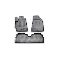 TOYOTA HIGHLANDER 2001-2007 ΠΑΤΑΚΙΑ ΜΑΡΚΕ ΛΑΣΤΙΧΟ ΣΚΑΦΑΚΙΑ 4ΤΕΜ. (ΜΑΥΡΟ)
