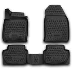 FORD ECOSPORT 03/2014> ΠΑΤ.ΜΑΡΚ.ΛΑΣΤΙΧΟ ΣΚΑΦΑΚΙΑ (ΜΑΥΡΑ) - 4 ΤΕΜ.