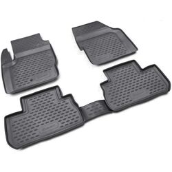 LAND ROVER FREELANDER 2007-2013 ΠΑΤ.ΜΑΡΚ.ΛΑΣΤΙΧΟ ΣΚΑΦΑΚΙΑ (ΜΑΥΡΟ) - 4 ΤΕΜ.