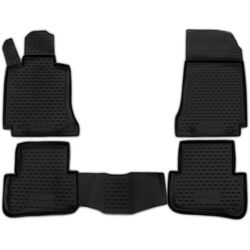MERCEDES C-KLAS W204 2007-2014  ΠΑΤ.ΜΑΡΚ.ΛΑΣ ΣΚΑΦΑΚΙΑ (ΜΑΥΡΟ) 4ΤΕΜ