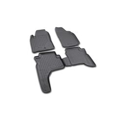 MITSUBISHI PAJERO SPORT 1997-2008 ΠΑΤ.ΜΑΡΚ.ΛΑΣΤΙΧΟ ΣΚΑΦΑΚΙΑ (ΜΑΥΡΟ) - 4 ΤΕΜ.