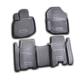HONDA JAZZ 10/2008-2015 ΜΑΡΚΕ ΠΑΤΑΚΙΑ ΣΕ ΣΚΑΦΗ TPE ΛΑΣΤΙΧΟ ΣΕ ΜΑΥΡΟ ΧΡΩΜΑ NOVLINE - 4 ΤΕΜ.