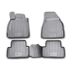 ΜΑΡΚΕ ΠΑΤΑΚΙΑ ΣΕ ΣΚΑΦΗ TPE ΛΑΣΤΙΧΟ ΓΙΑ RENAULT MEGANE II 10/2002-10/2008  ΣΕ ΜΑΥΡΟ ΧΡΩΜΑ NOVLINE - 4 ΤΕΜ.