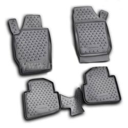 SKODA ROOMSTER 09/06+ ΜΑΡΚΕ ΠΑΤΑΚΙΑ ΣΕ ΣΚΑΦΗ NOVLINE (ΜΑΥΡΟ) - 4 ΤΕΜ.