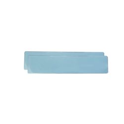 ΠΡΟΣΤΑΤΕΥΤΙΚΟ ΤΖΑΜΙ ΠΙΝΑΚΙΔΑΣ LIGHT BLUE ΝΕΟΥ ΤΥΠΟΥ 52,7 X 12 cm  (ΠΛΑΣΤΙΚΟ/ΜΠΛΕ) - 2 ΤΕΜ.