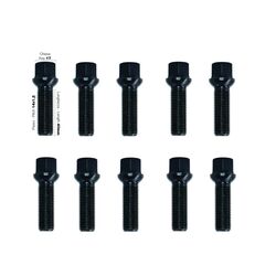 ΜΠΟΥΛΟΝΙΑ ΣΦΑΙΡΙΚΑ 14x1,50 40mm (17) ΜΑΥΡΑ  SIMONI RACING - 10 TEM.
