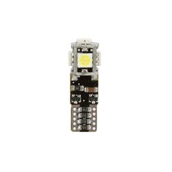 T10 W5W 12/30V W2,1x9,5d 80lm 5SMD LED ΛΕΥΚΟ (ΚΑΡΦΩΤΟ-ΤΡΙΠΛΟΕΣΤΙΑΚΟ- CAN-BUS) 2ΤΕΜ.