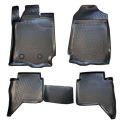 FORD RANGER 4D 2011+ ΜΑΡΚΕ ΠΑΤΑΚΙΑ ΣΕ ΣΚΑΦΗ TPE ΛΑΣΤΙΧΟ ΣΕ ΜΑΥΡΟ ΧΡΩΜΑ NOVLINE - 4 ΤΕΜ.