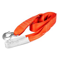 ΙΜΑΝΤΑΣ ΡΥΜΟΥΛΚΗΣΗΣ TOW ROPE H+U 60mm 7000KG ΚΟΚΚΙΝΟ AMIO - 1 τεμ.