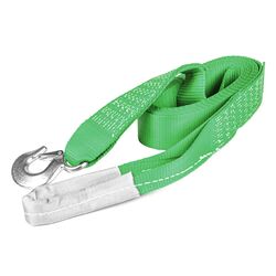 ΙΜΑΝΤΑΣ ΡΥΜΟΥΛΚΗΣΗΣ TOW ROPE H+U ΠΡΑΣΙΝΟ 75mm 8000KG 5m AMIO - 1 τεμ.