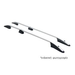 ΠΑΡΑΛΛΗΛΕΣ ΜΠΑΡΕΣ ΟΡΟΦΗΣ ΑΛΟΥΜΙΝΙΟΥ SPORT ΓΙΑ VW AMAROK 2022+ ΜΕΓΙΣΤΟ ΒΑΡΟΣ ΦΟΡΤΙΟΥ 75KG OMTEC - 2 TEM.