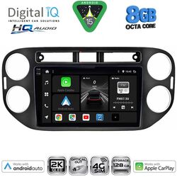 DIGITAL IQ BXK 20760BL_CPAA (9inc) MULTIMEDIA TABLET for VW TIGUAN mod. 2011-2016 (BLACK)