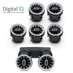 DIQ AMBIENT 8176 CD - AIR VENTS BENZ C-GLC (Digital iQ Turbine Air Vent Ambient Light Kit MERCEDES C - GLC mod. 2015-2021)