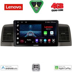 LENOVO LVE 8712BL_CPAA (9inc) MULTIMEDIA TABLET for TOYOTA COROLLA mod. 2001-2006 (BLACK)