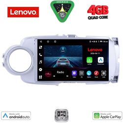 LENOVO LVE 8737SL_CPAA (9inc) MULTIMEDIA TABLET for TOYOTA YARIS mod. 2011-2015  (SILVER)