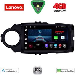 LENOVO LVE 8737BL_CPAA (9inc) MULTIMEDIA TABLET for TOYOTA YARIS mod. 2011-2015  (BLACK)