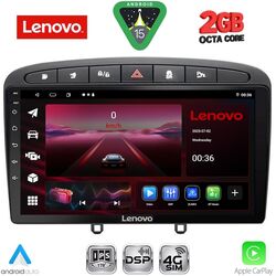 LENOVO LVF 5513BL_CPA (9inc) MULTIMEDIA TABLET for PEUGEOT 308 mod.2007-2012 - RCZ mod. 2009-2015 (BLACK)